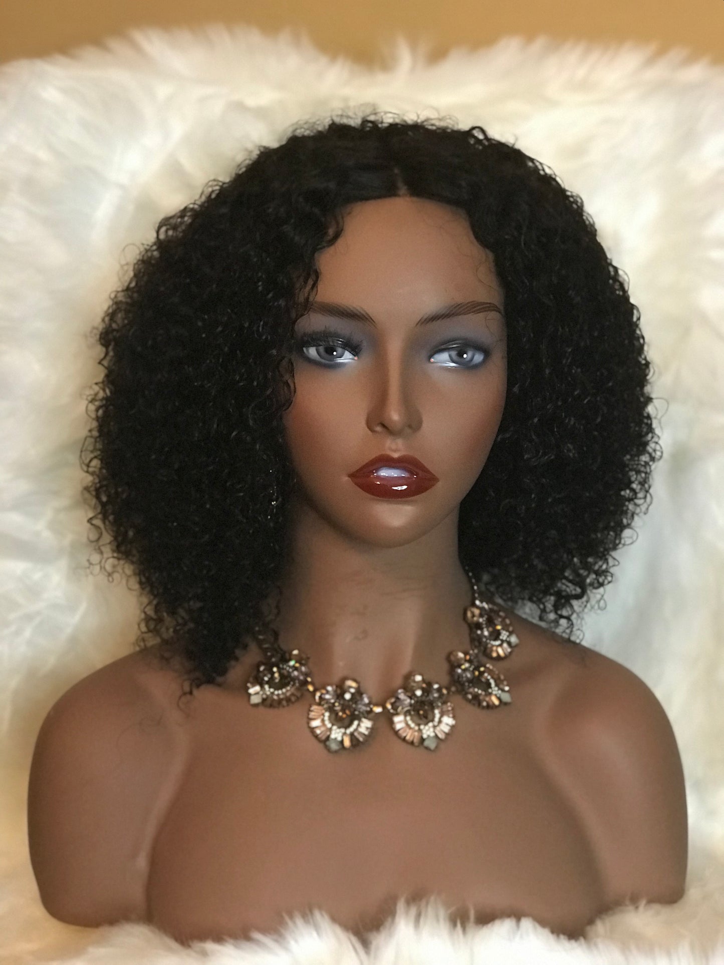 StylezbyGina wig 12in Kinky Curly Full Unit