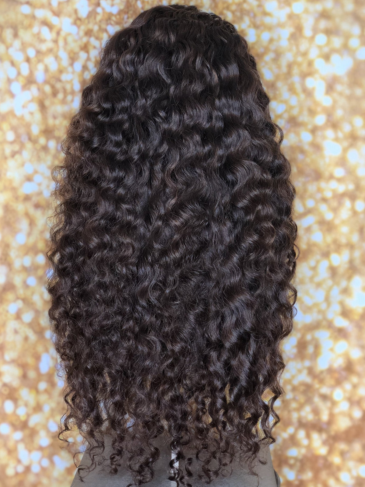 StylezbyGina WIGS CUSTOM CURLY UNIT W/ LACE CLOSURE UNIT 22IN