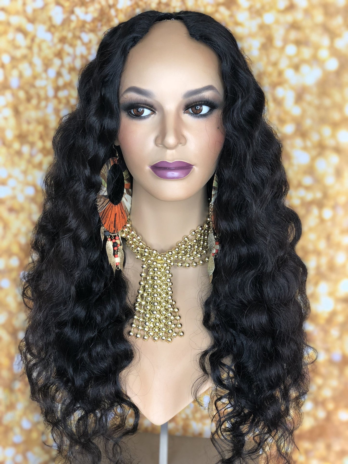 StylezbyGina WIGS CAMBODIAN COARSE WAVY UPART UNIT 18IN