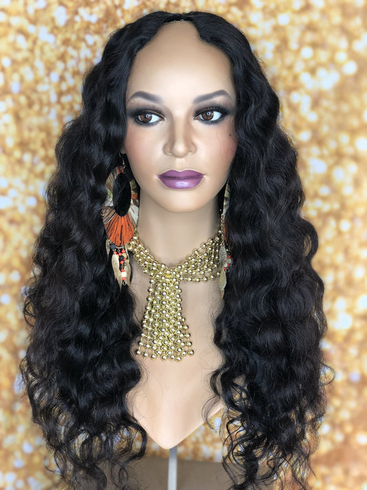 StylezbyGina WIGS CAMBODIAN COARSE WAVY UPART UNIT 18IN