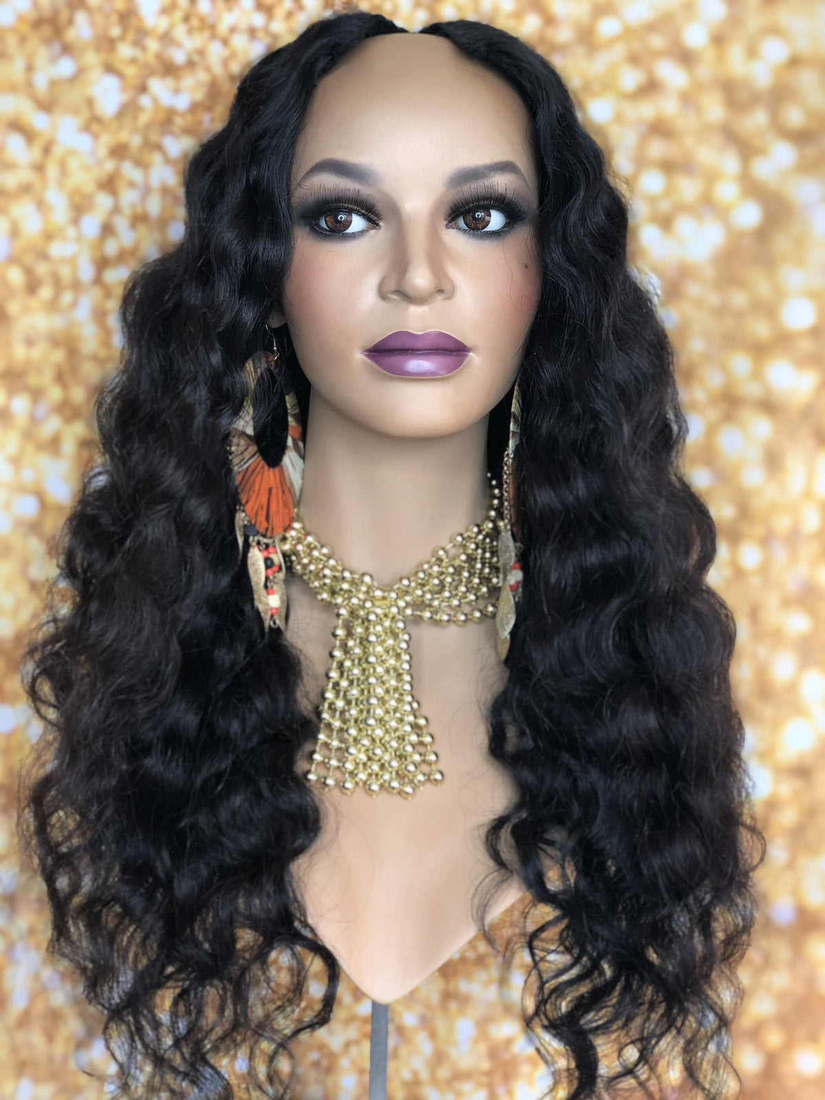 StylezbyGina WIGS CAMBODIAN COARSE WAVY UPART UNIT 18IN