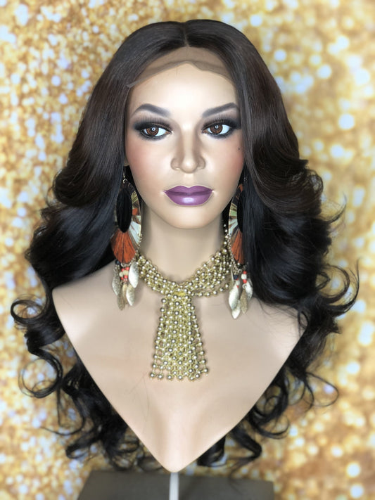 StylezbyGina WIGS CAMBODIAN WAVY W/HIGHLIGHTS 20IN