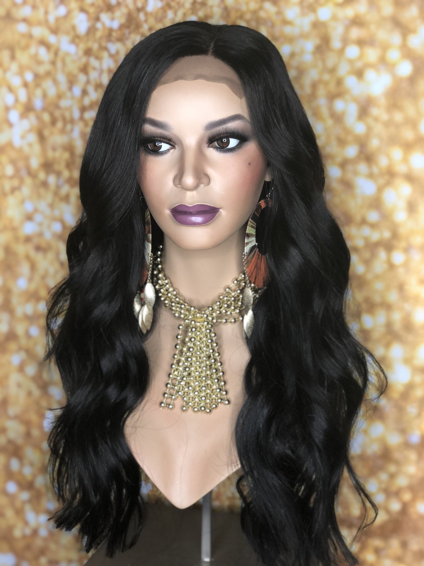 StylezbyGina WIGS CUSTOM CAMBODIAN UNIT W/ LACE CLOSURE UNIT 18IN