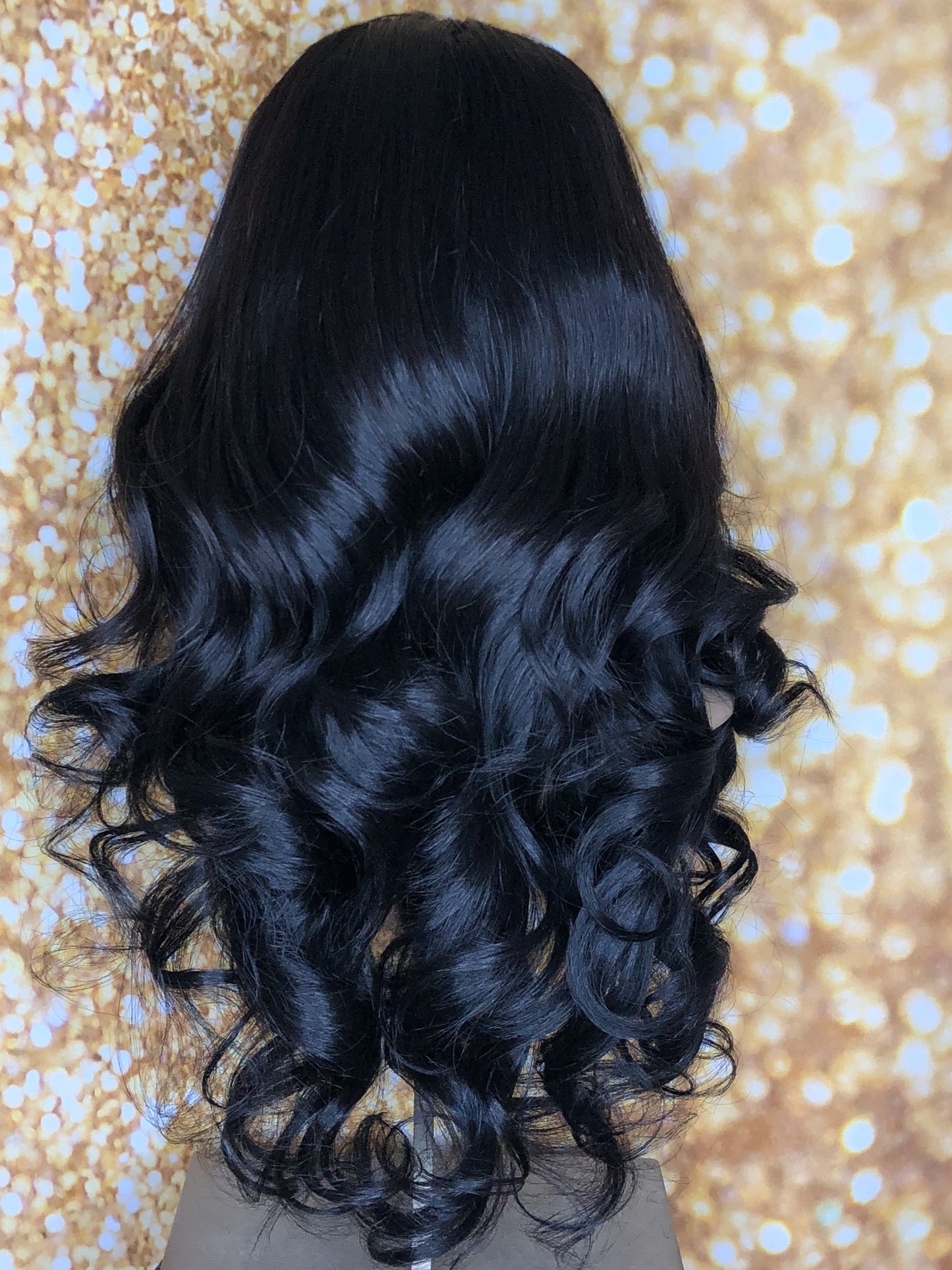 StylezbyGina WIGS CAMBODIAN WAVY UNIT 22IN W/LACE CLOSURE