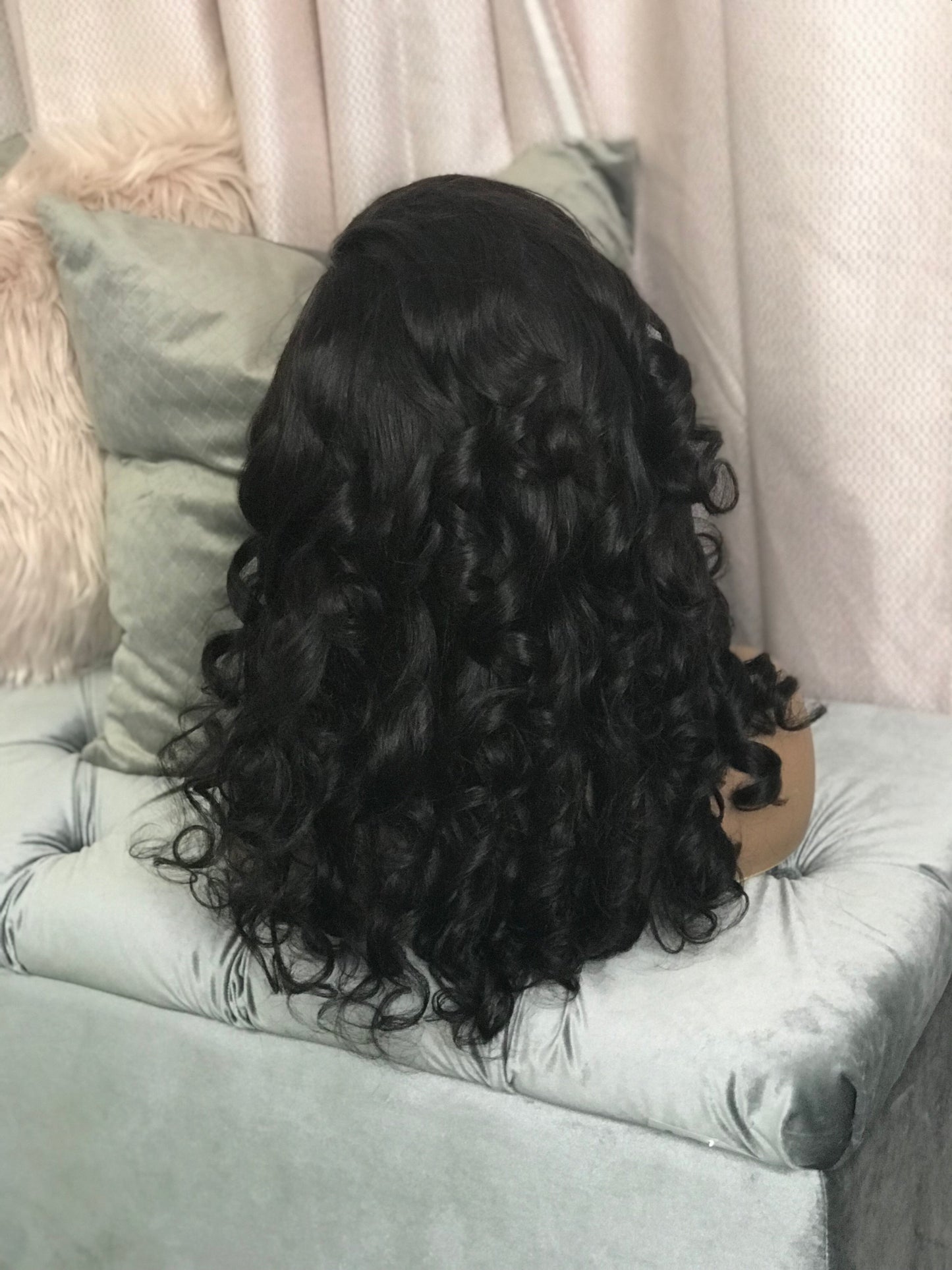 StylezbyGina Wigs Big Curly  16in UNIT W/Closure